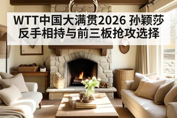 WTT中国大满贯2026 孙颖莎反手相持与前三板抢攻选择